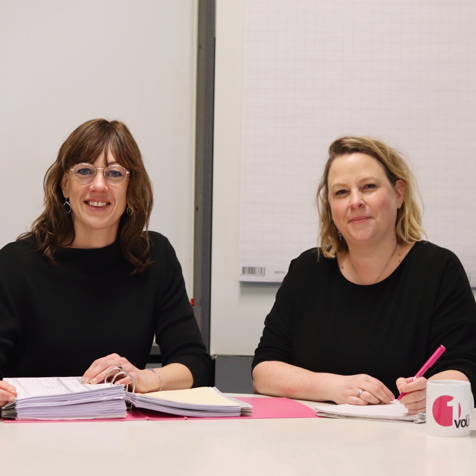 Maak kennis met onze backoffice duo