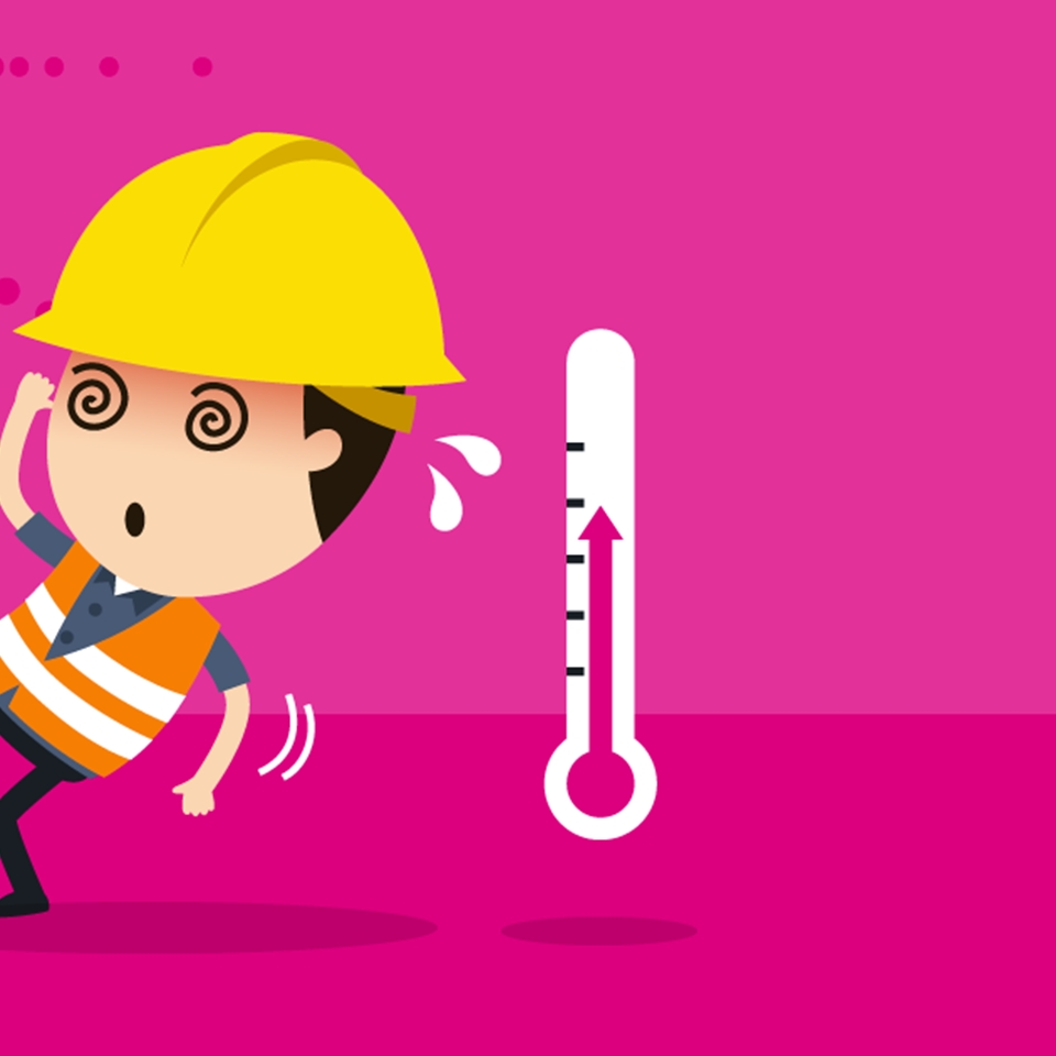 Werken tijdens de warmte